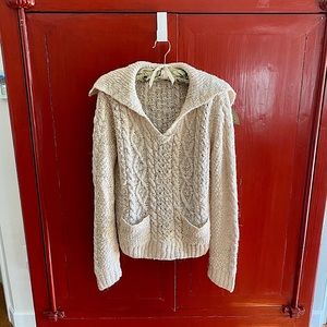 Sweater, Kors by MK. Fisherman sweater, size small